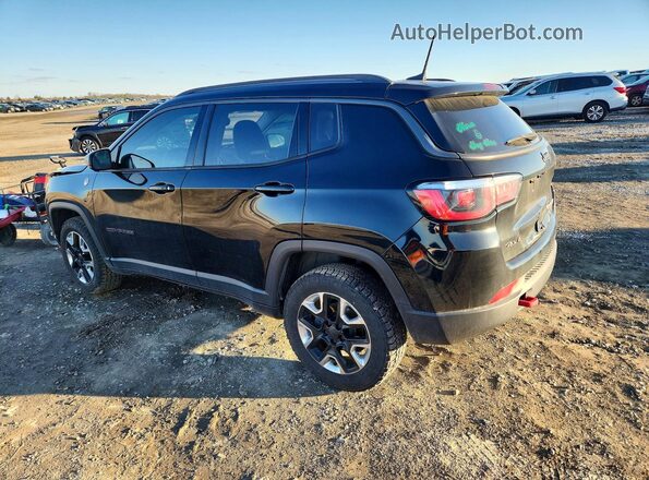 3C4NJDDB8HT640784 2017 JEEP COMPASS Black Tył lewy