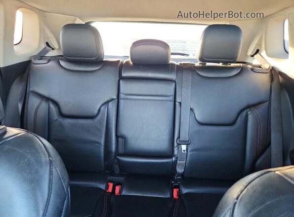 3C4NJDDB8HT640784 2017 JEEP COMPASS Black Widok tylnych siedzeń