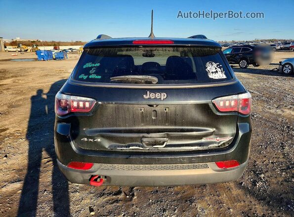 3C4NJDDB8HT640784 2017 JEEP COMPASS Black Widok z tyłu