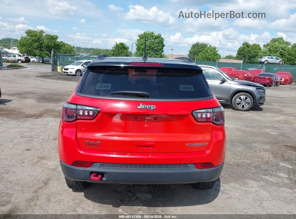 3C4NJDDB8JT163067 2018 JEEP COMPASS Оранжевый 