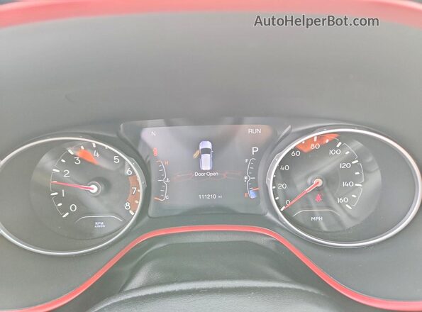 3C4NJDDB8KT690608 2019 JEEP COMPASS Серый Вид щитка приборов