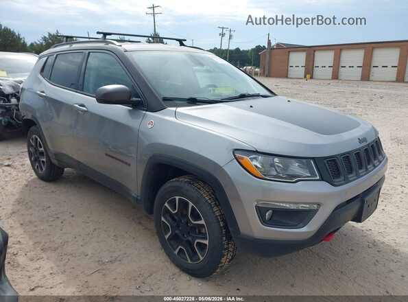 3C4NJDDB8LT184388 2020 JEEP COMPASS Серебряный Передняя правая четверть