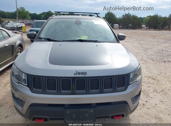 3C4NJDDB8LT184388 2020 JEEP COMPASS Серебряный Вид щитка приборов
