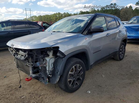3C4NJDDB8LT195570 2020 JEEP COMPASS Серый Передняя левая четверть
