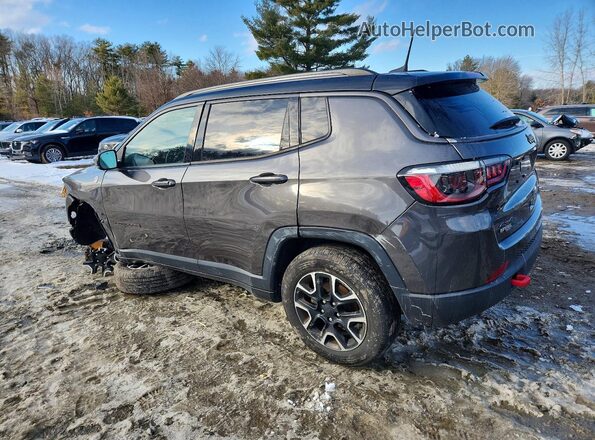 3C4NJDDB8MT551307 2021 JEEP COMPASS Серый Задняя левая четверть