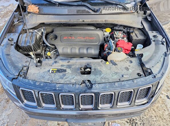 3C4NJDDB8MT551307 2021 JEEP COMPASS Серый Вид задней части салона