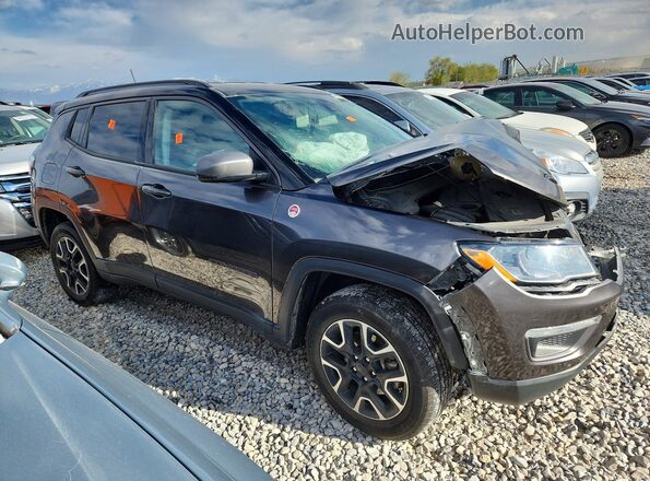 3C4NJDDB8MT590866 2021 JEEP COMPASS Gray Przód prawy