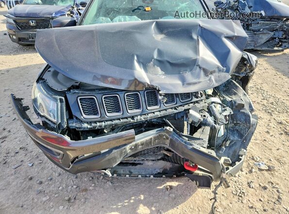3C4NJDDB8MT590866 2021 JEEP COMPASS Gray Widok wnętrza z tyłu