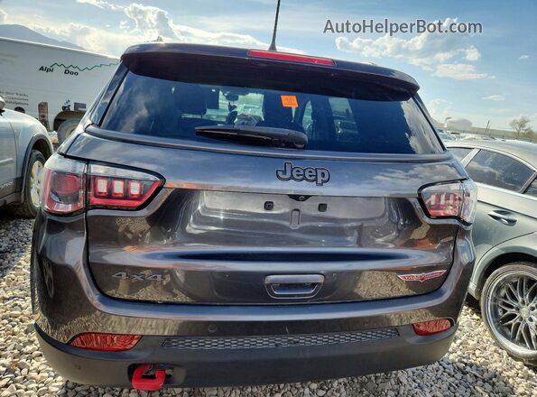3C4NJDDB8MT590866 2021 JEEP COMPASS Gray Widok z tyłu