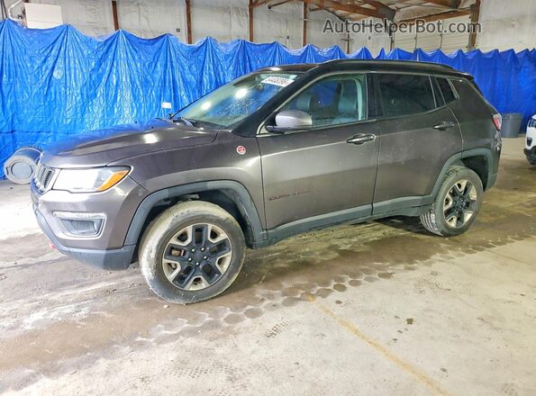 3C4NJDDB9HT639840 2017 JEEP COMPASS Gray Przód lewy