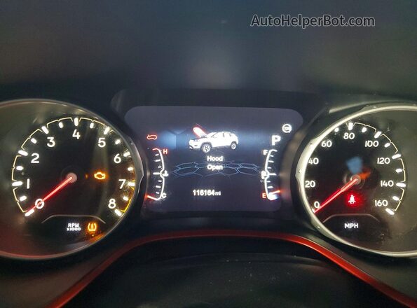 3C4NJDDB9HT639840 2017 JEEP COMPASS Gray Widok zestawu wskaźników
