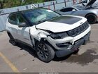 2020 Jeep Compass Trailhawk 4x4 White vin: 3C4NJDDB9LT220864