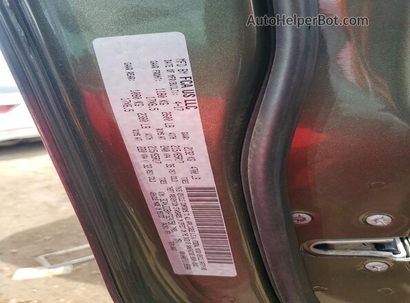 3C4NJDDBXHT624750 2017 JEEP COMPASS Зеленый Вид подкапотного пространства