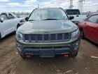2017 Jeep Compass Trailhawk Зеленый vin: 3C4NJDDBXHT624750