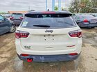 2018 Jeep Compass Trailhawk White vin: 3C4NJDDBXJT501553