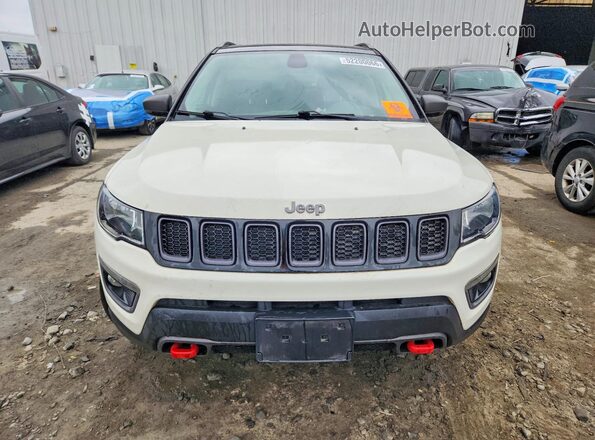 3C4NJDDBXJT501553 2018 JEEP COMPASS White Դիմացի տեսք