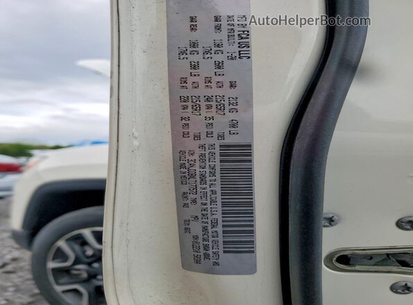 3C4NJDDBXLT177572 2020 JEEP COMPASS Белый Вид подкапотного пространства