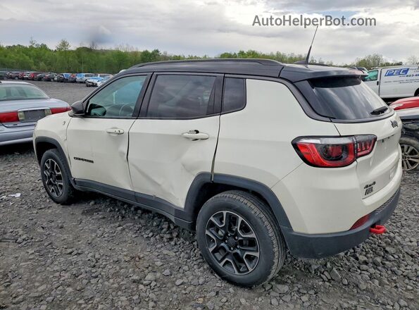 3C4NJDDBXLT177572 2020 JEEP COMPASS Белый Задняя левая четверть