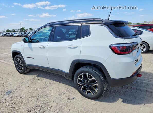 3C4NJDDBXLT238581 2020 JEEP COMPASS White Tył lewy