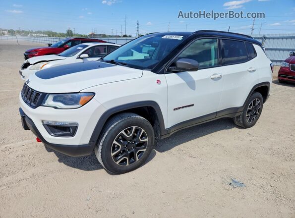 3C4NJDDBXLT238581 2020 JEEP COMPASS White Przód lewy