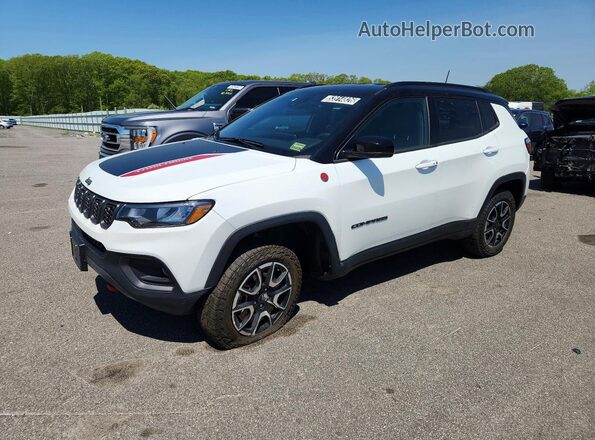 3C4NJDDN2ST564044 2025 JEEP COMPASS Белый Передняя левая четверть