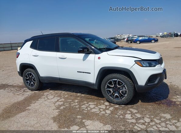 3C4NJDDN2TT186079 2026 JEEP COMPASS White Widok wnętrza z tyłu