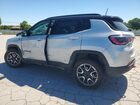 2024 Jeep Compass Trailhawk Silver vin: 3C4NJDDN3RT148790