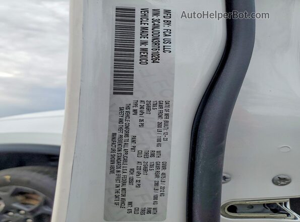 3C4NJDDN3RT610264 2024 JEEP COMPASS White Widok wnętrza 360 stopni