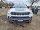 2024 Jeep Compass Trailhawk White vin: 3C4NJDDN3RT610264