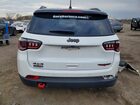 2024 Jeep Compass Trailhawk White vin: 3C4NJDDN3RT610264