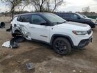 2024 Jeep Compass Trailhawk White vin: 3C4NJDDN3RT610264