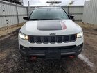 2024 Jeep Compass Trailhawk White vin: 3C4NJDDN4RT144876 Damage: Front Bumper, Multiple Scratches Light, 3