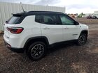 2024 Jeep Compass Trailhawk White vin: 3C4NJDDN4RT144876
