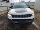 2024 Jeep Compass Trailhawk White vin: 3C4NJDDN4RT144876