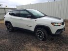 2024 Jeep Compass Trailhawk White vin: 3C4NJDDN4RT144876