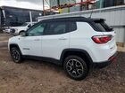 2024 Jeep Compass Trailhawk White vin: 3C4NJDDN4RT144876