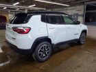 2025 Jeep Compass Trailhawk Белый vin: 3C4NJDDN4ST536861