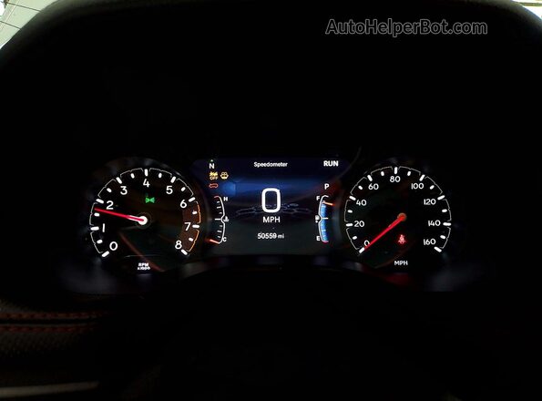 3C4NJDDN4ST536861 2025 JEEP COMPASS Белый Вид щитка приборов
