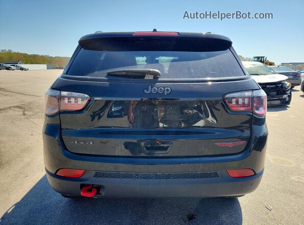 3C4NJDDN6ST615691 2025 JEEP COMPASS Черный Вид сзади