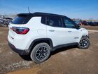 2024 Jeep Compass Trailhawk White vin: 3C4NJDDN7RT158707