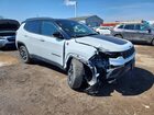 2024 Jeep Compass Trailhawk White vin: 3C4NJDDN7RT158707