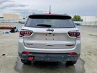 2025 Jeep Compass Trailhawk Серебряный vin: 3C4NJDDN9ST533518