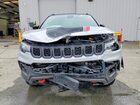 2025 Jeep Compass Trailhawk Серебряный vin: 3C4NJDDN9ST533518