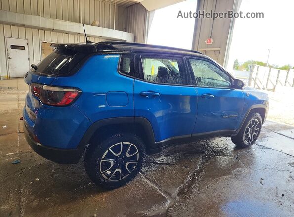 3C4NJDDN9ST556605 2025 JEEP COMPASS Синий Задняя правая четверть