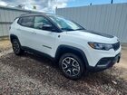 2024 Jeep Compass Trailhawk White vin: 3C4NJDDNXRT144882
