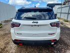 2024 Jeep Compass Trailhawk White vin: 3C4NJDDNXRT144882