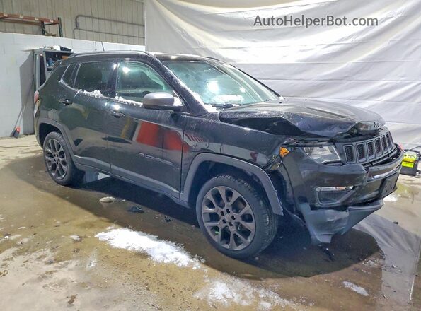 3C4NJDEB2MT575231 2021 JEEP COMPASS Черный Передняя правая четверть