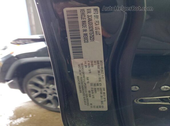 3C4NJDEB2MT575231 2021 JEEP COMPASS Черный Вид наклейки с VIN-кодом