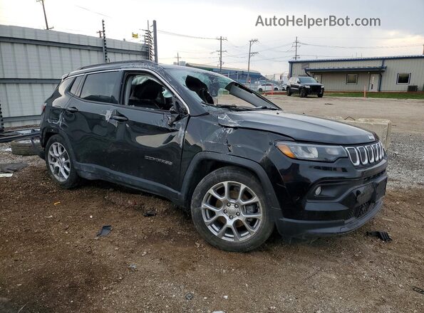 3C4NJDFB0NT125710 2022 JEEP COMPASS Black Передня права чверть