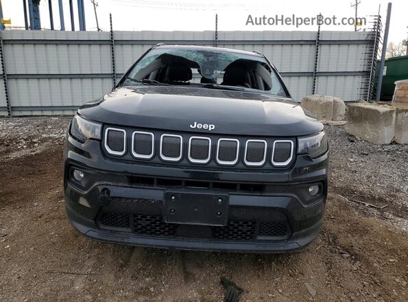 3C4NJDFB0NT125710 2022 JEEP COMPASS Black Вид спереду